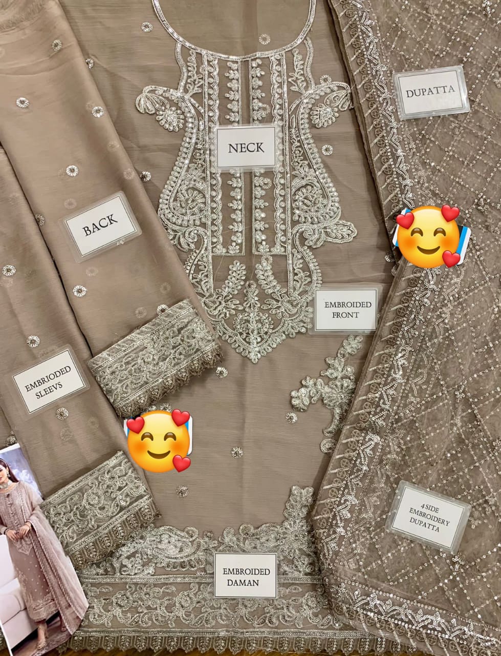 Asim jofa JHILMIL CHIFFON COLLECTION