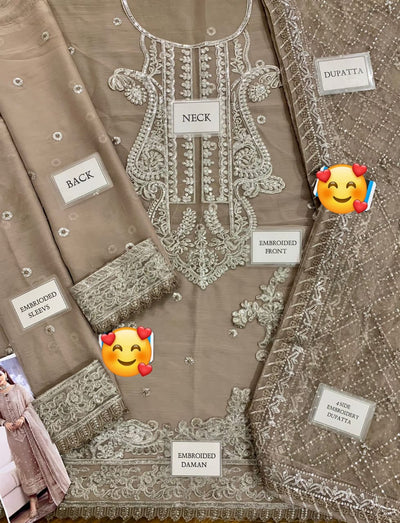 Asim jofa JHILMIL CHIFFON COLLECTION