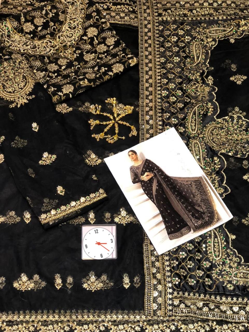 Maria b saree wedding collection