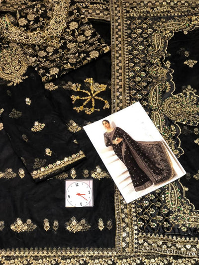 Maria b saree wedding collection