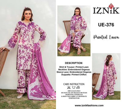 IZNIK LAWN COLLECTION New Arrival