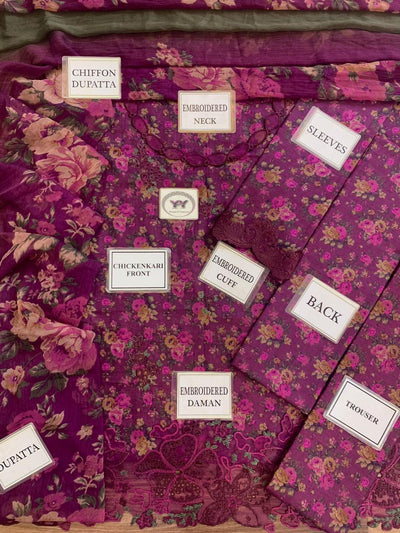 IZNIK LAWN COLLECTION New Arrival – Design EFL-09