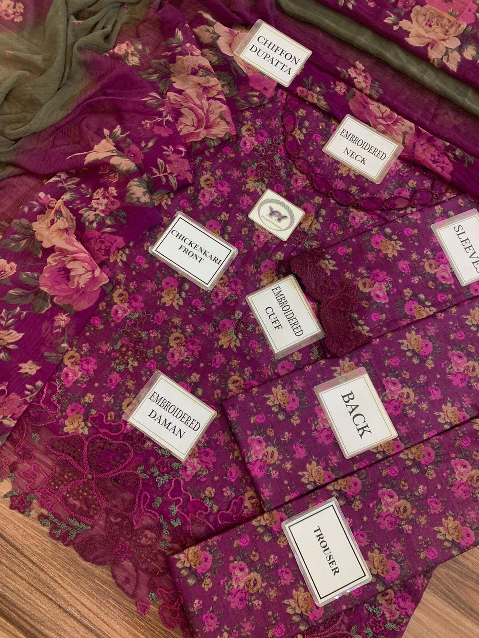 IZNIK LAWN COLLECTION New Arrival – Design EFL-09